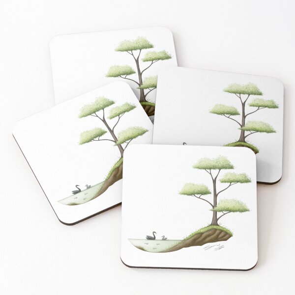 Item preview, Swan & Cygnet designed and sold by Art by Jonty.