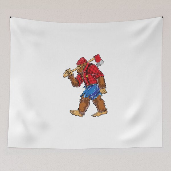 Item preview, Bigfoot Lumberjack T  Sasquatch Carpenter  Dad Boys designed and sold by JoshSchultz.