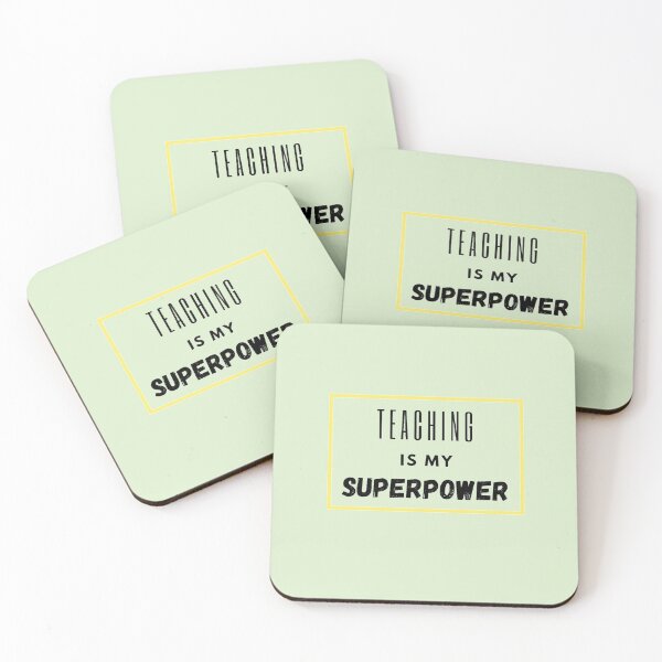 Item preview, teaching is my superpower designed and sold by Thepoeticwine.