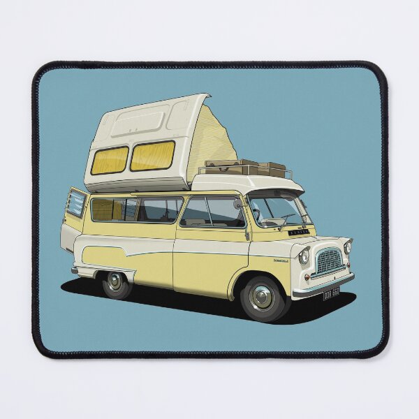 Item preview, Bedford Camper Van in yellow designed and sold by candc-retro.