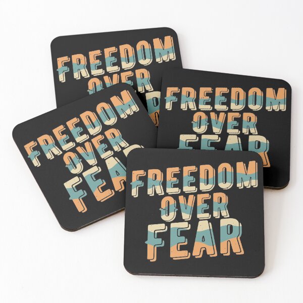Item preview, Freedom over fear designed and sold by Rakesh Murugan.