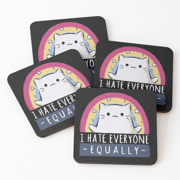 Item preview, I Hate Everyone Equally designed and sold by Mustafa Fardin.