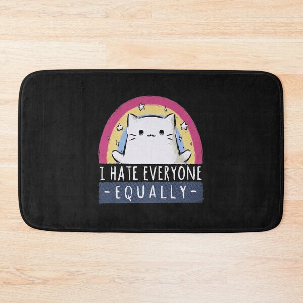 Item preview, I Hate Everyone Equally designed and sold by Mustafa Fardin.