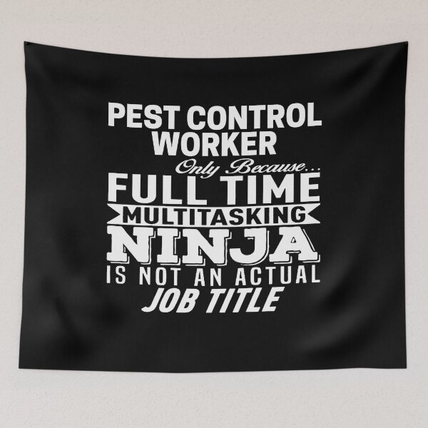 Item preview, Pest control worker designed and sold by clickmostro.