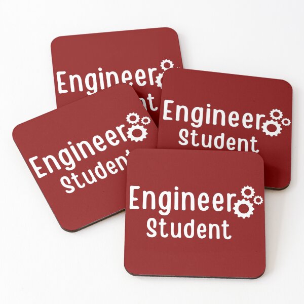 Item preview, Engineer student - engineer gift (white/grey) designed and sold by PickaSticka.