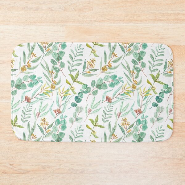 Item preview, Green Eucalyptus Leaves with Gum Nuts designed and sold by Jaydee001.