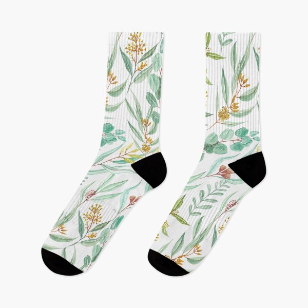 Item preview, Green Eucalyptus Leaves with Gum Nuts designed and sold by Jaydee001.