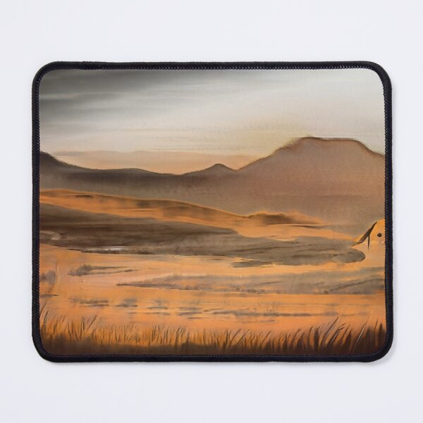Item preview, Steppe-mesa on a desert planet designed and sold by SpacewaveVibes.