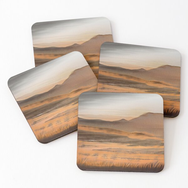 Item preview, Steppe-mesa on a desert planet designed and sold by SpacewaveVibes.