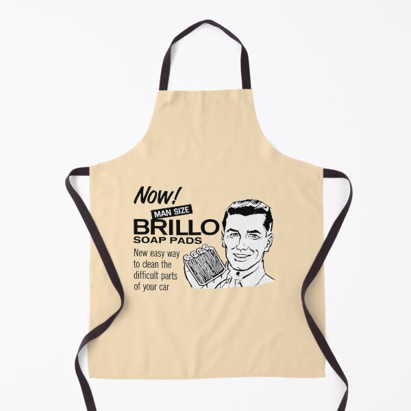 Item preview, MAN SIZE BRILLO SOAP PADS - ADVERT designed and sold by ThrowbackAds.