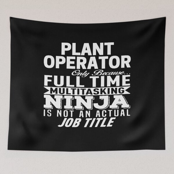 Item preview, Plant operator designed and sold by clickmostro.