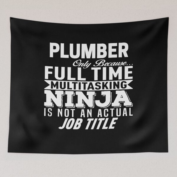 Item preview, Plumber designed and sold by clickmostro.