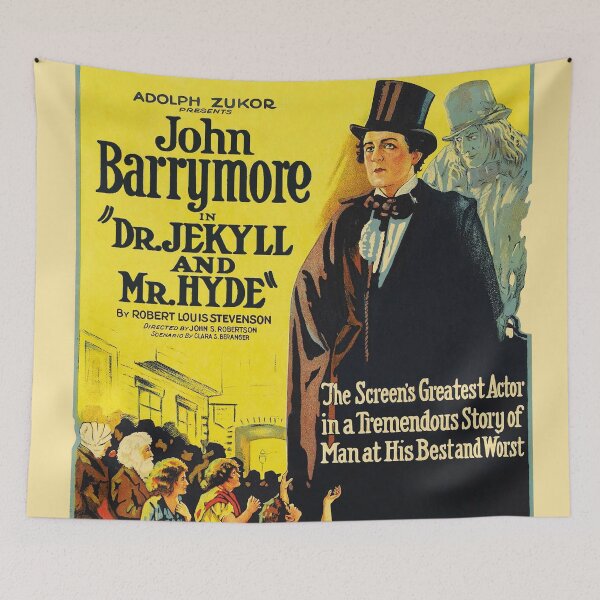 Artikelvorschau, Dr Jeckyll and Mr Hyde vintage poster entworfen und verkauft von Vintage Designs +.
