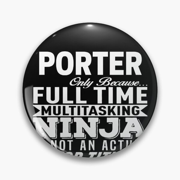 Item preview, Porter designed and sold by clickmostro.