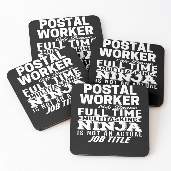 Item preview, Postal worker designed and sold by clickmostro.