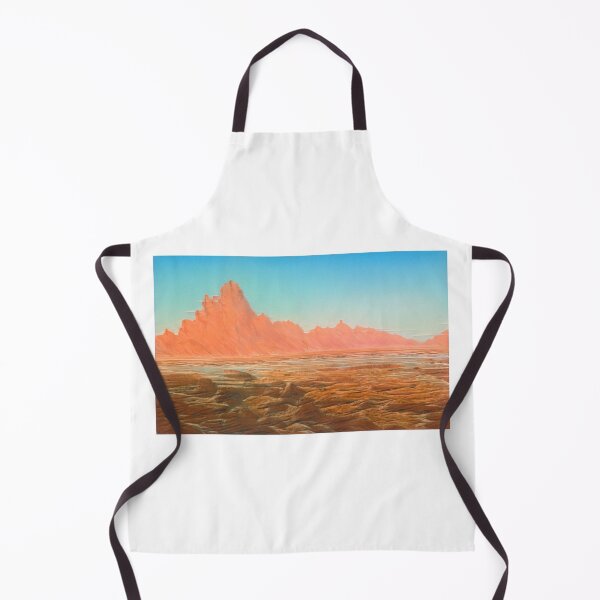 Item preview, Shallow salt-sea with red mountains designed and sold by SpacewaveVibes.