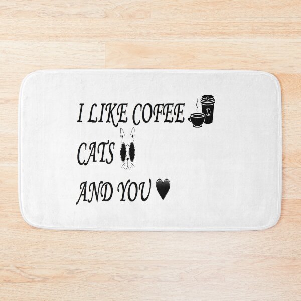 Item preview, I love cofee cats and you  designed and sold by Dam31.