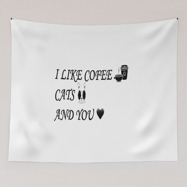 Item preview, I love cofee cats and you  designed and sold by Dam31.