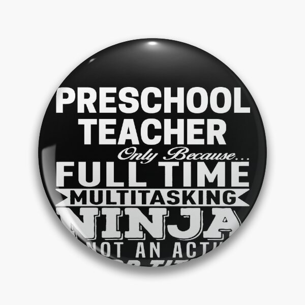 Item preview, Preschool Teacher designed and sold by clickmostro.