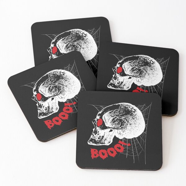 Item preview, Booo! Halloween skull. designed and sold by flamini.