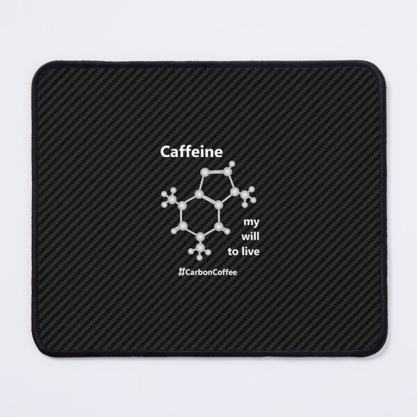 Item preview, Caffeine Molecule designed and sold by DiscoGypsyFish.