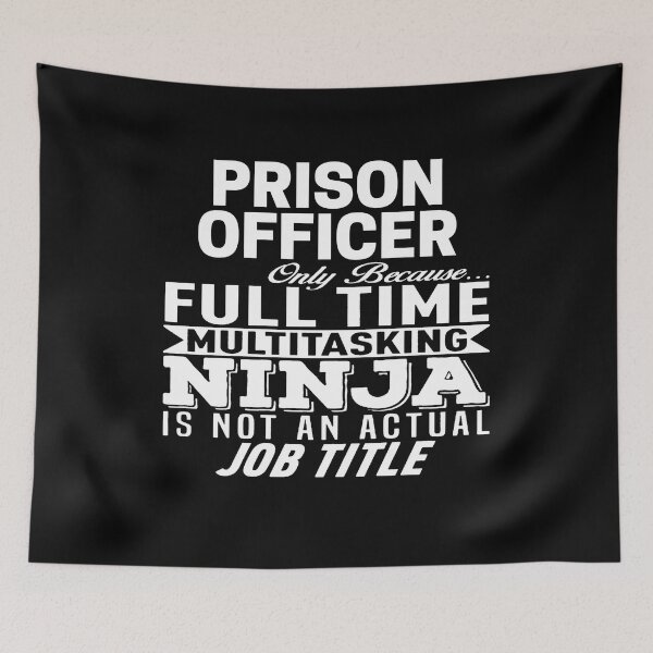 Item preview, Prison Officer designed and sold by clickmostro.