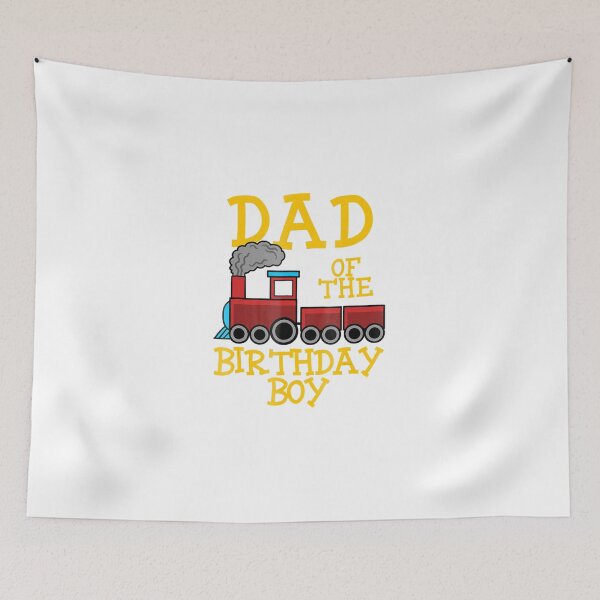 Item preview, Dad Birthday Boy Train Conductor Birthday Party designed and sold by JoshSchultz.
