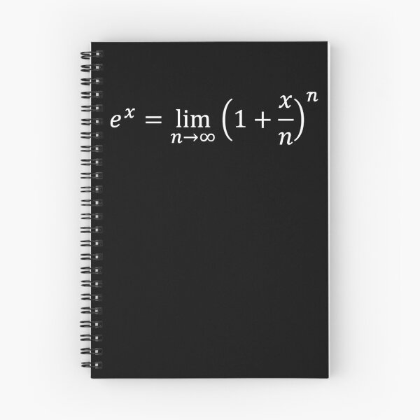 Item preview, exponential definition using limits, calculus and math designed and sold by NoetherSym.