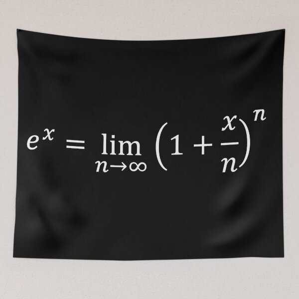 Item preview, exponential definition using limits, calculus and math designed and sold by NoetherSym.