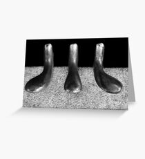 Piano Pedals Greeting Card