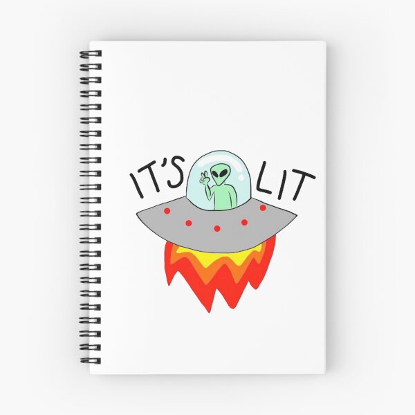 Item preview, It's Lit Alien designed and sold by Laurawitkowski.