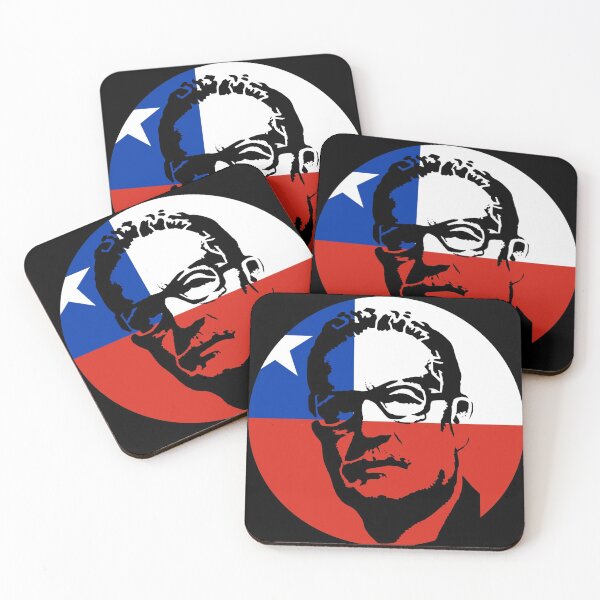 Item preview, Salvador Allende Chilean Flag designed and sold by RevolutionInPaint.