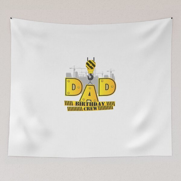 Item preview, Dad Birthday Crew Construction Birthday Party designed and sold by JoshSchultz.