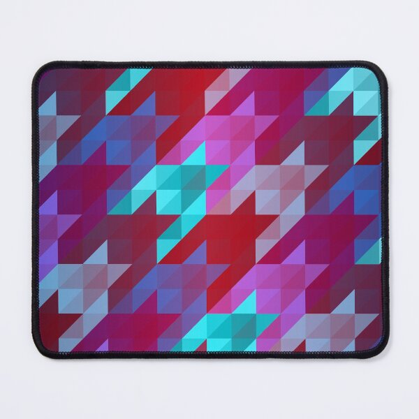 Item preview, gradient origami houndstooth designed and sold by VrijFormaat.