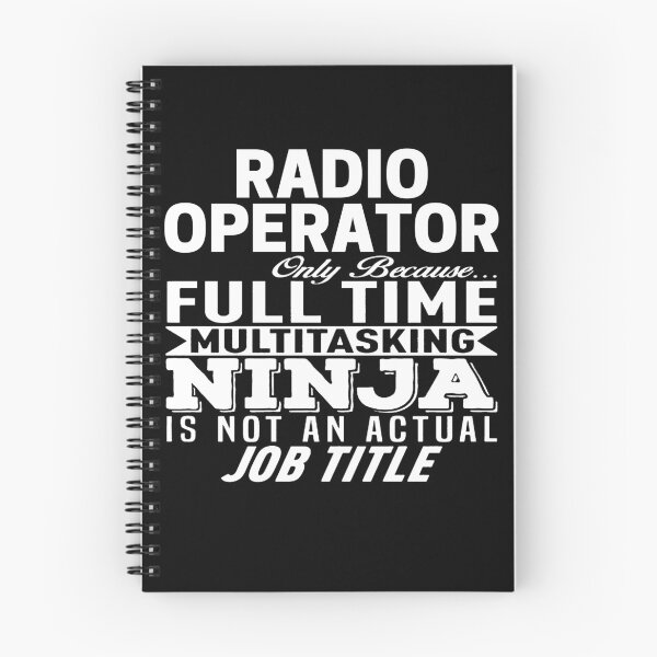 Item preview, Radio operator designed and sold by clickmostro.