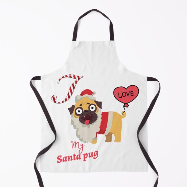 Item preview, I love my Santa Pug designed and sold by OMdesign10.