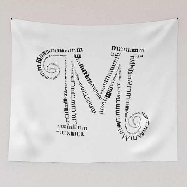Item preview, M letter designed and sold by adiosmillet.