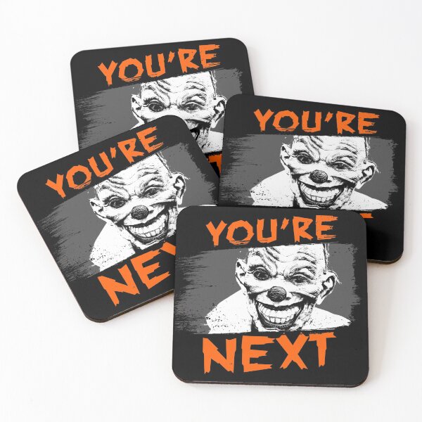 Item preview, You're Next! Creepy Halloween Clown designed and sold by MnEmzStudio.