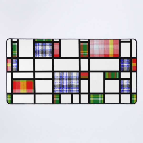 Item preview, Plaid Modern Art Grid Pattern designed and sold by MarkUK97.