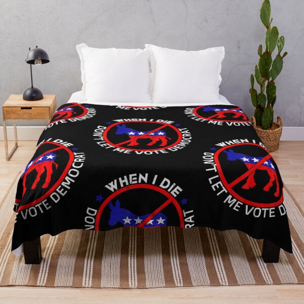Item preview, When I Die Dont Let Me Vote Democrat designed and sold by Lequangtrung.