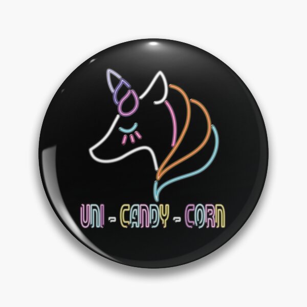 Item preview, Neon Uni-Candy-Corn Funny Halloween Unicorn Funny designed and sold by levdone.