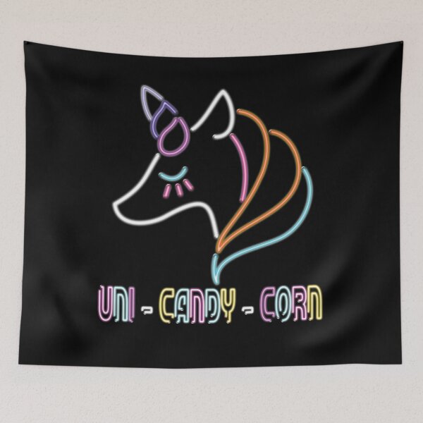 Item preview, Neon Uni-Candy-Corn Funny Halloween Unicorn Funny designed and sold by levdone.