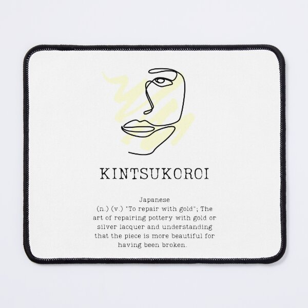 Item preview, KINTSUKOROI - "To repair with gold" designed and sold by BookberryGarden.
