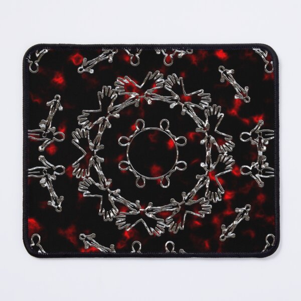 Item preview, Abstract Alien Silver Mandala Pattern designed and sold by MarkUK97.