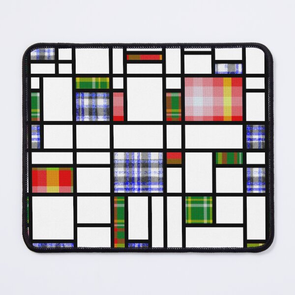 Item preview, Plaid Modern Art Grid Pattern designed and sold by MarkUK97.