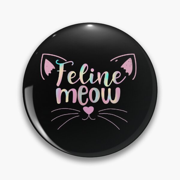 Item preview, Feline meow | cute cat lover sticker designed and sold by Canfy Girl.