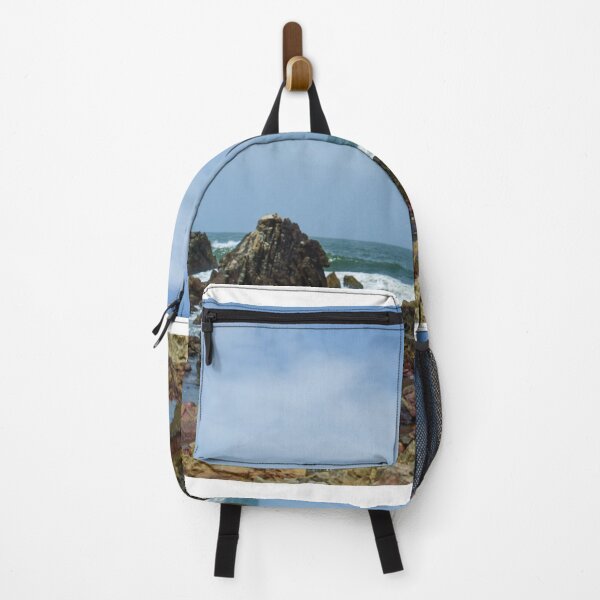 Item preview, Océano / Mar Olas Cielo Playa Arena y rocas Piedras Hermoso fondo azul designed and sold by Mohammed Sohail Khan.