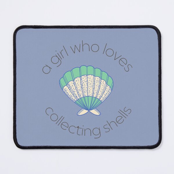 Item preview, A Girl Who Loves Collecting Shells designed and sold by Printed-Goodies.