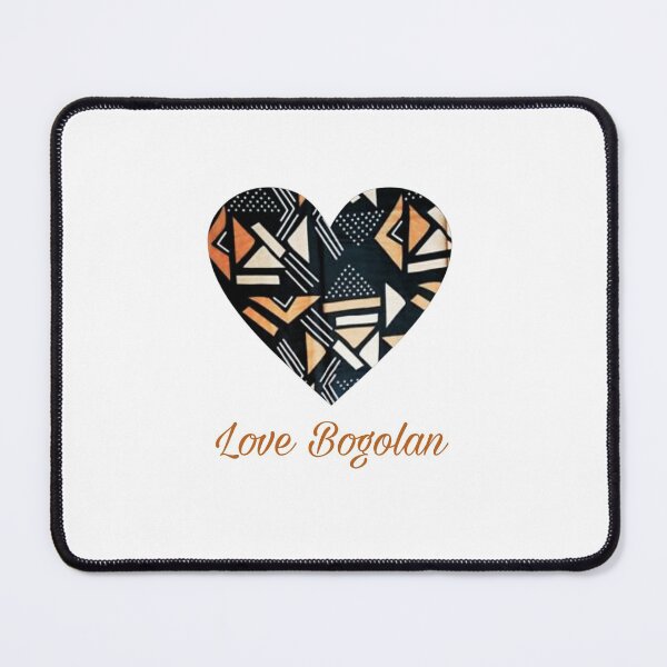 Item preview, Heart Bogolan designed and sold by Zuriboutique.