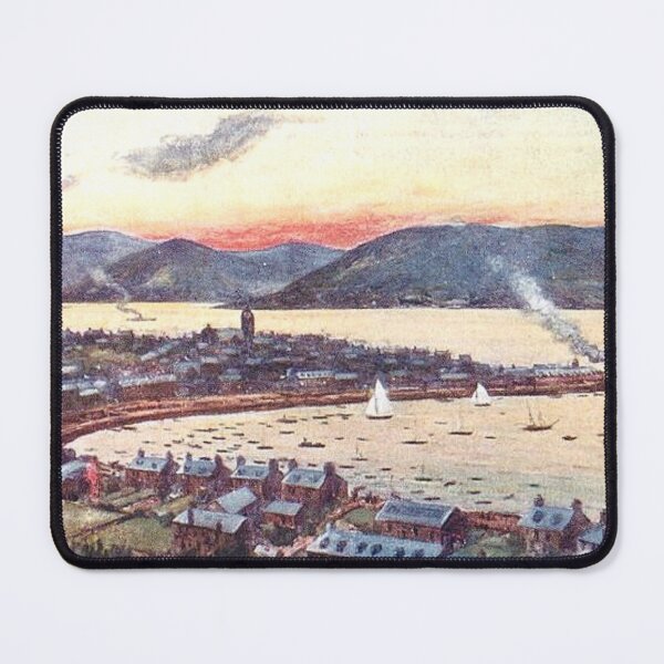 Item preview, Vintage Illustration of Gourock, Inverclyde designed and sold by yourscotland.